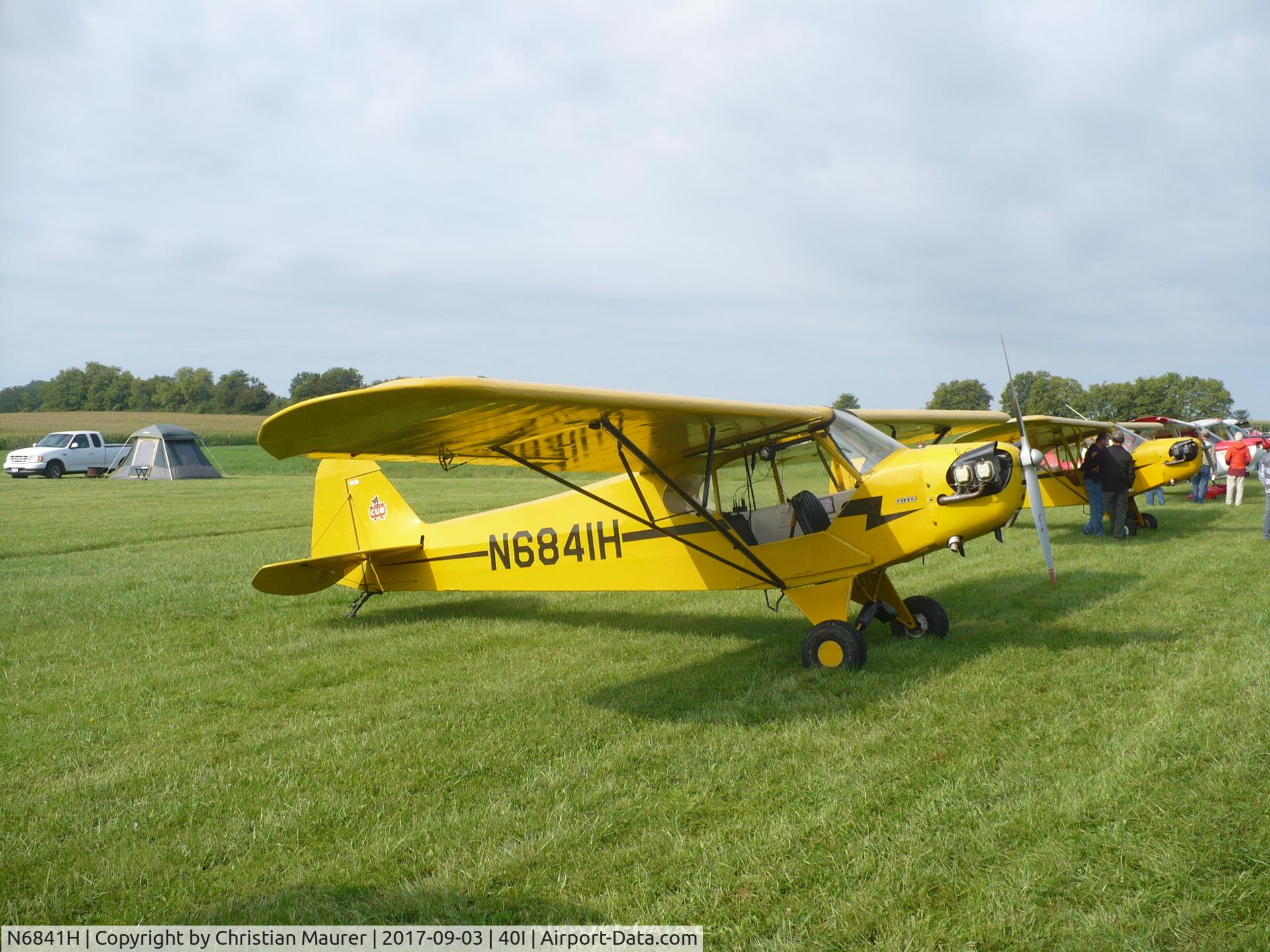 N6841H, 1946 Piper J3C-65 Cub Cub C/N 20065, Piper cub