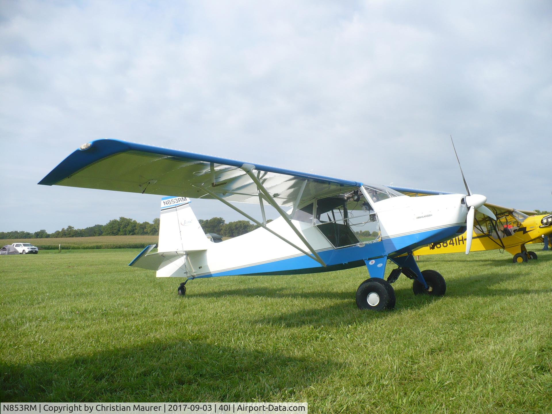 N853RM, 2007 Just Aircraft Highlander C/N JAESC0144, Highlander