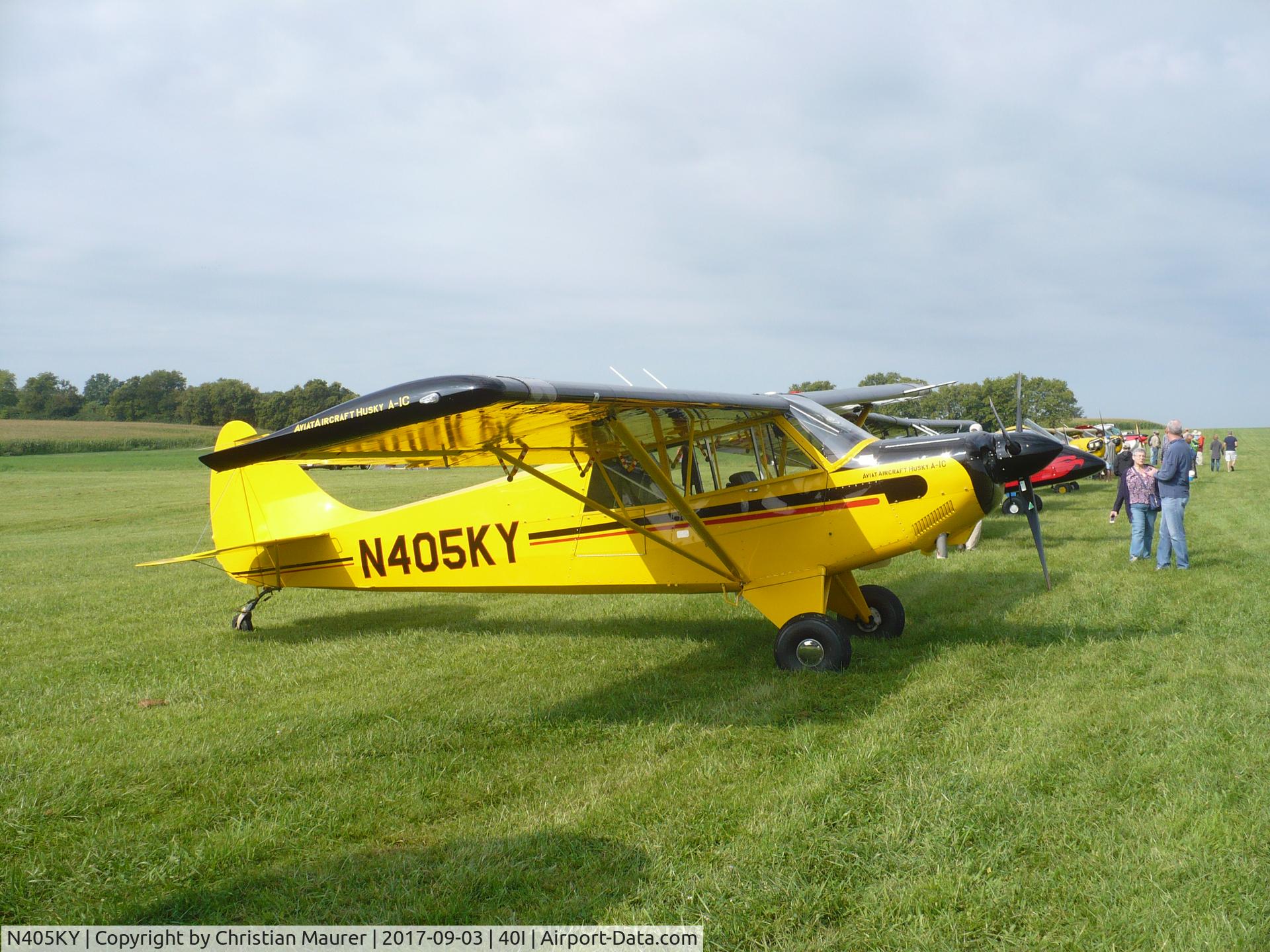 N405KY, Aviat A-1C-180 Husky C/N 3132, Husky