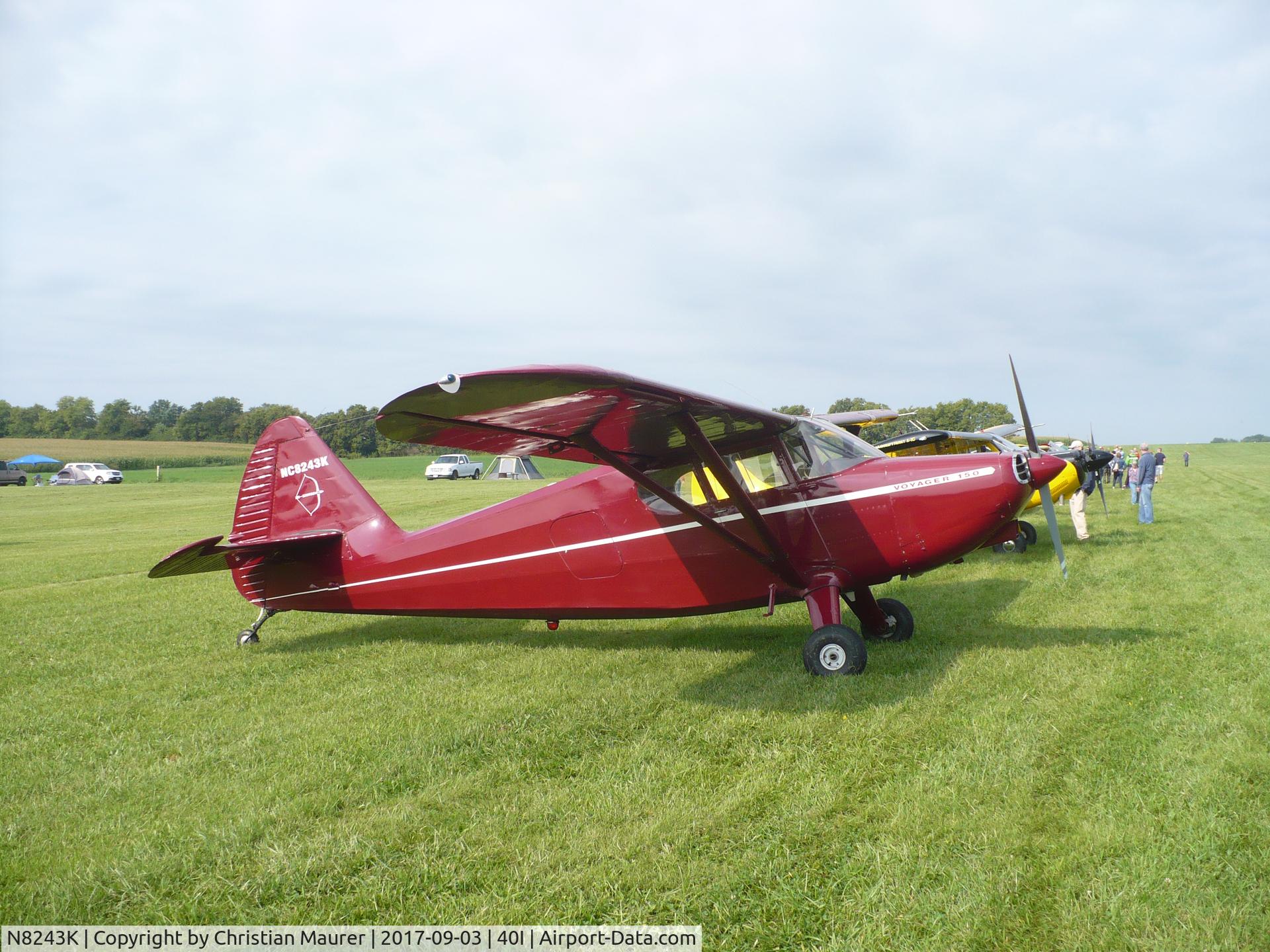 N8243K, 1946 Stinson 108-1 Voyager C/N 108-1243, Stinson 108-1