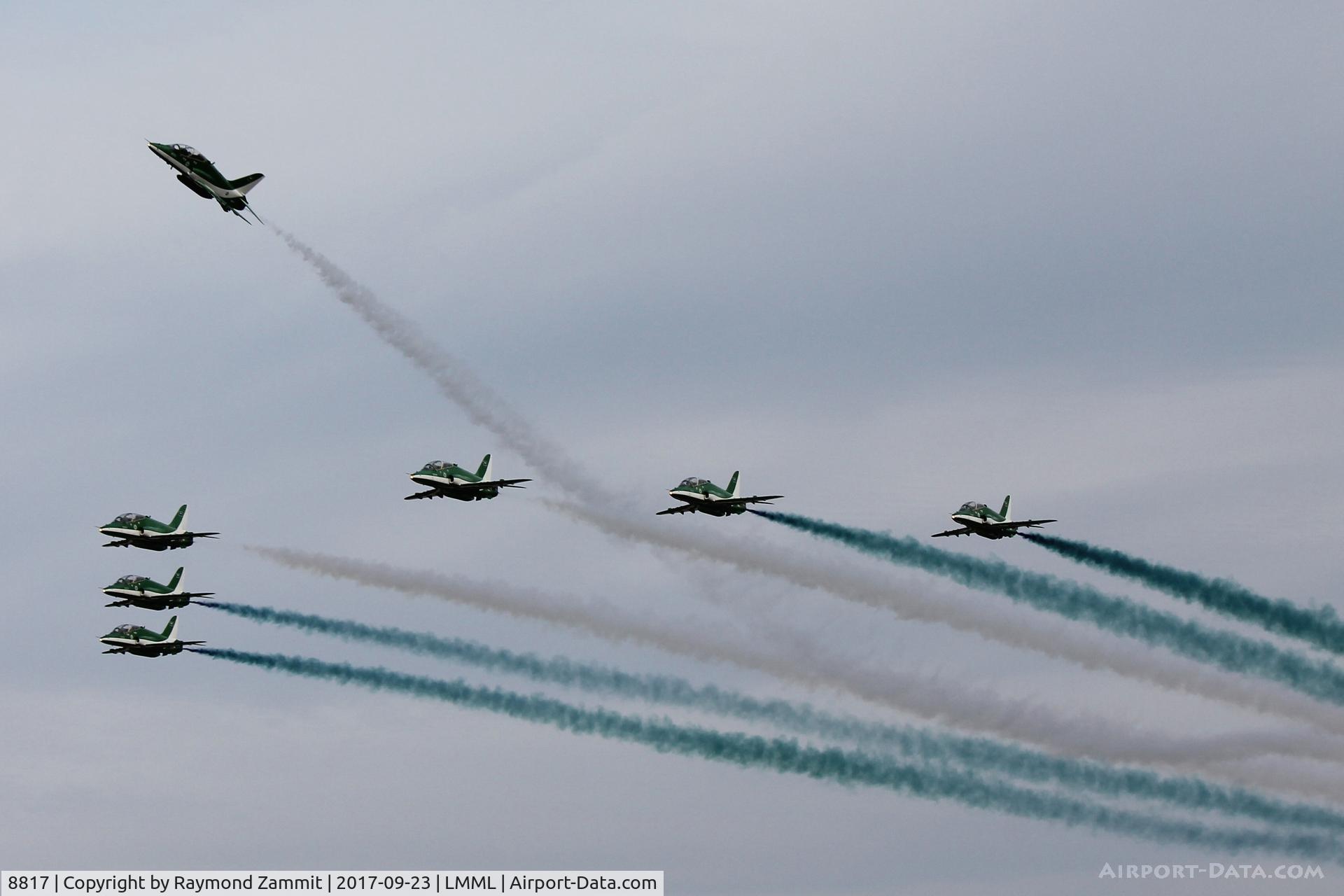 8817, British Aerospace Hawk 65A C/N 6Y002, Bae Hawks 65A of the Royal Saudi Air Force