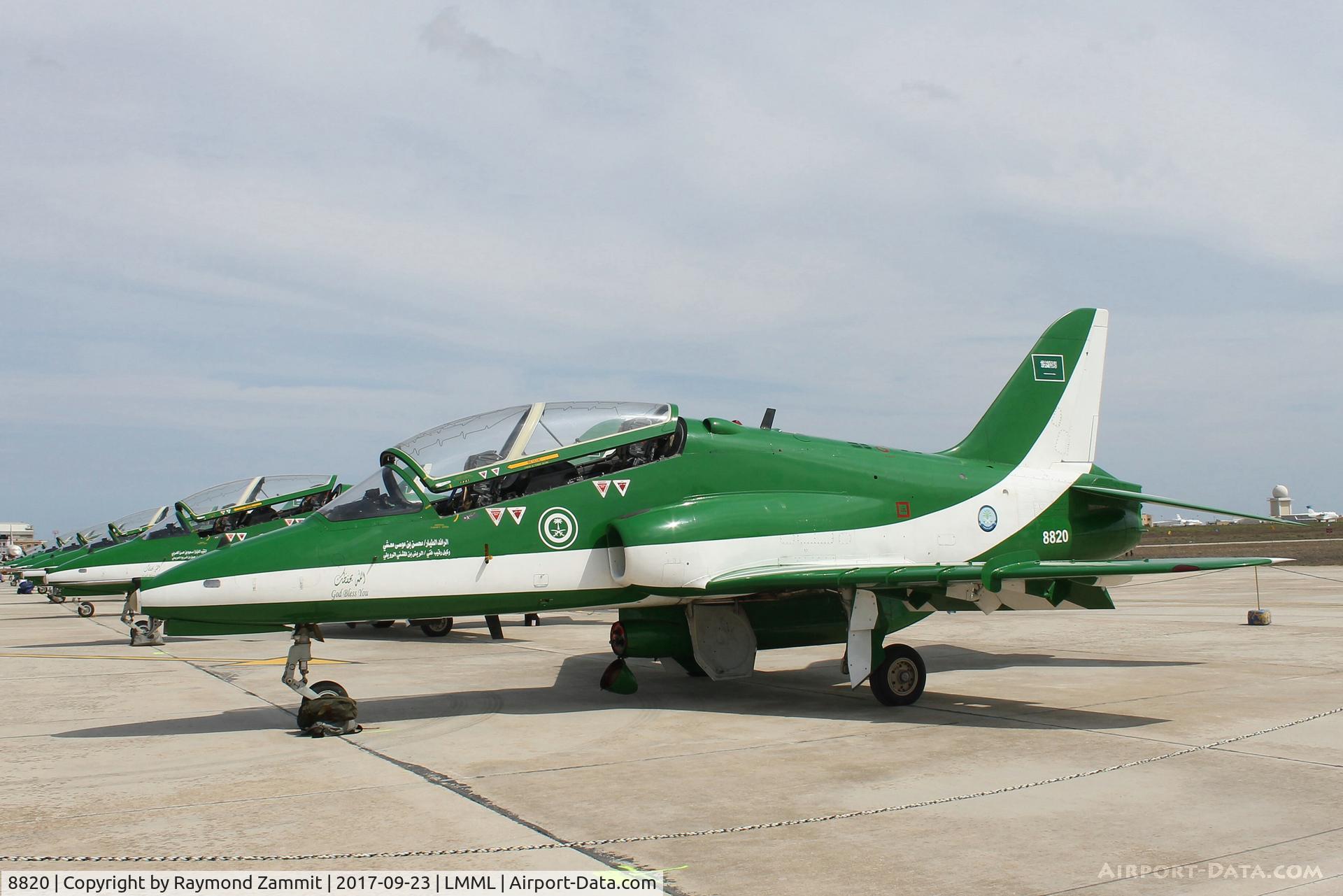 8820, British Aerospace Hawk 65A C/N 6Y006, Bae Hawk 65A 8820 Royal Saudi Air Force