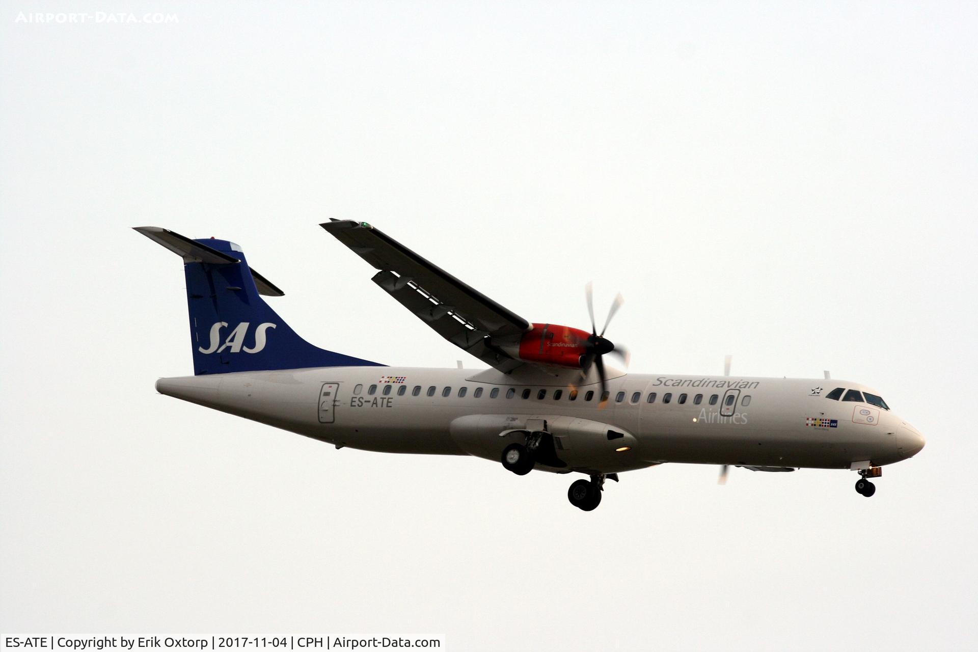 ES-ATE, 2013 ATR 72-600 (72-212A) C/N 1120, ES-ATE landing rw 22L