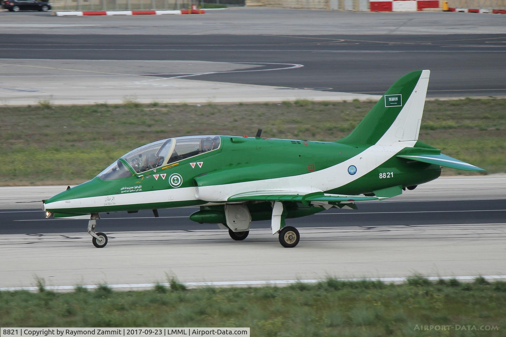 8821, British Aerospace Hawk 65A C/N 6Y012, Bae Hawk 65A 8821 Royal Saudi Air Force