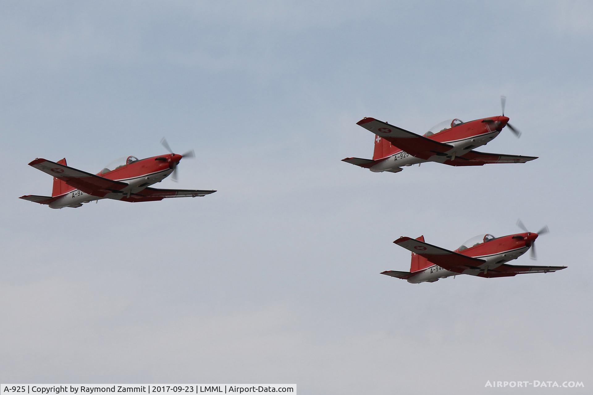 A-925, 1983 Pilatus PC-7 Turbo Trainer C/N 333, Pilatus PC-7 A-925 Swiss Air Force