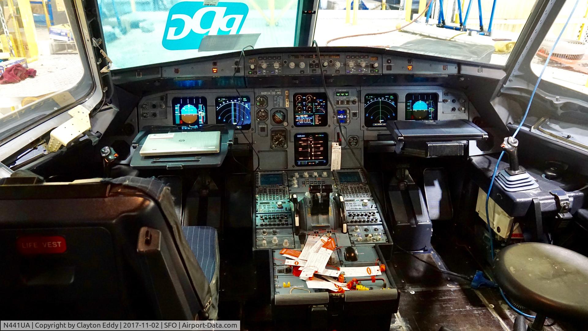 N441UA, 1997 Airbus A320-232 C/N 751, SFO 2017.