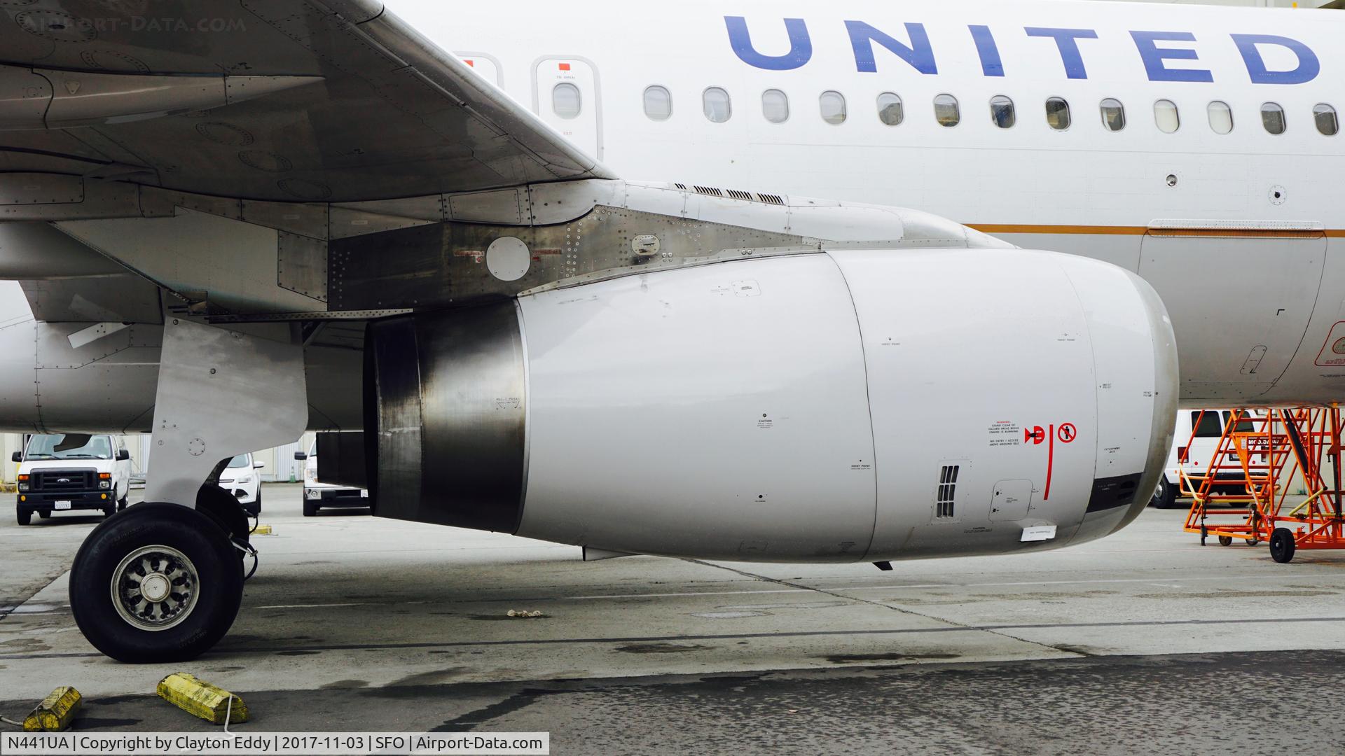 N441UA, 1997 Airbus A320-232 C/N 751, SFO 2017.