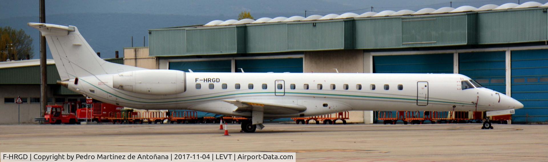 F-HRGD, 2001 Embraer EMB-145LU (ERJ-145LU) C/N 145369, Foronda - Vitoria-Gasteiz - España