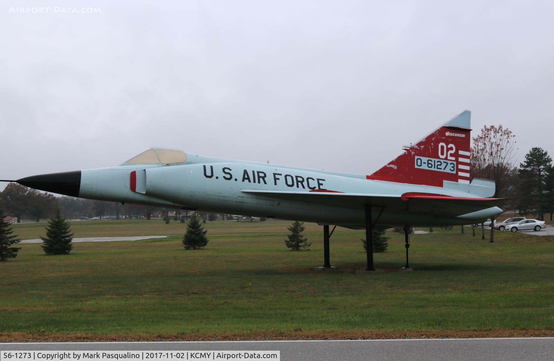 56-1273, 1956 Convair F-102A Delta Dagger C/N 8-10-490, Convair F-102A