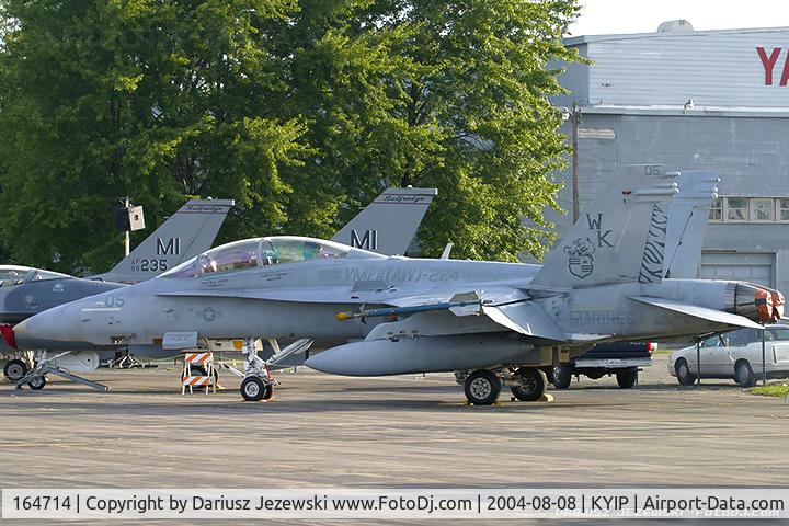 164714, McDonnell Douglas F/A-18D Hornet C/N 1159, F/A-18D Hornet 164714 WK-05 from VMFA(AW)-224 