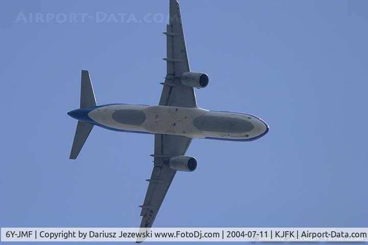 6Y-JMF, 2000 Airbus A320-214 C/N 1213, Airbus A320-214  C/N 1213, 6Y-JMF