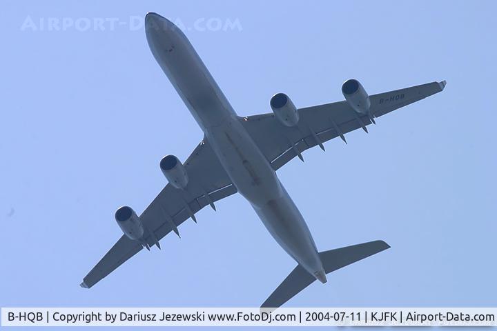 B-HQB, 2002 Airbus A340-642 C/N 453, Airbus A340-642  C/N 453, B-HQB