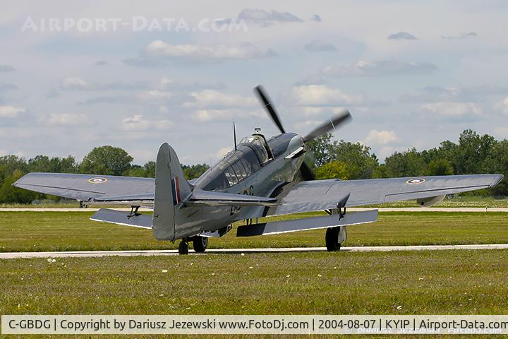 C-GBDG, 1951 Fairey Firefly AS.6 C/N F.8755, Fairey Firefly AS.6  C/N F.8755, C-GBDG