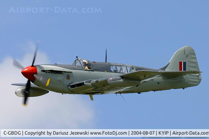 C-GBDG, 1951 Fairey Firefly AS.6 C/N F.8755, Fairey Firefly AS.6  C/N F.8755, C-GBDG