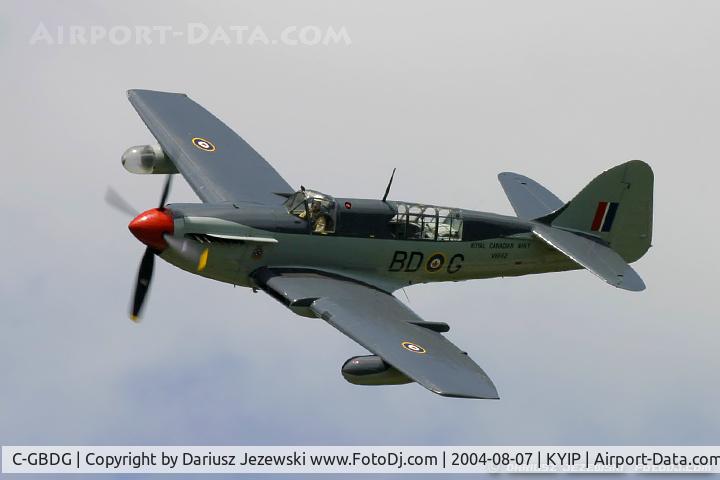 C-GBDG, 1951 Fairey Firefly AS.6 C/N F.8755, Fairey Firefly AS.6  C/N F.8755, C-GBDG