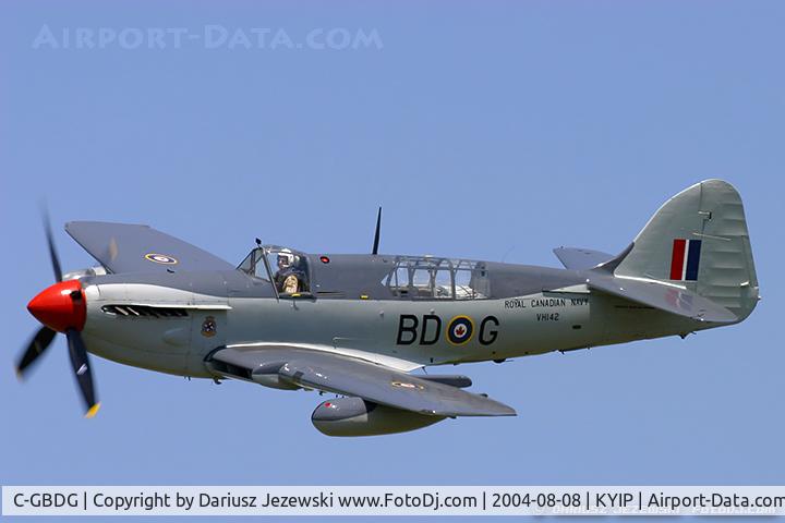 C-GBDG, 1951 Fairey Firefly AS.6 C/N F.8755, Fairey Firefly AS.6 C/N F.8755, C-GBDG