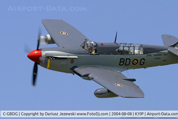 C-GBDG, 1951 Fairey Firefly AS.6 C/N F.8755, Fairey Firefly AS.6 C/N F.8755, C-GBDG