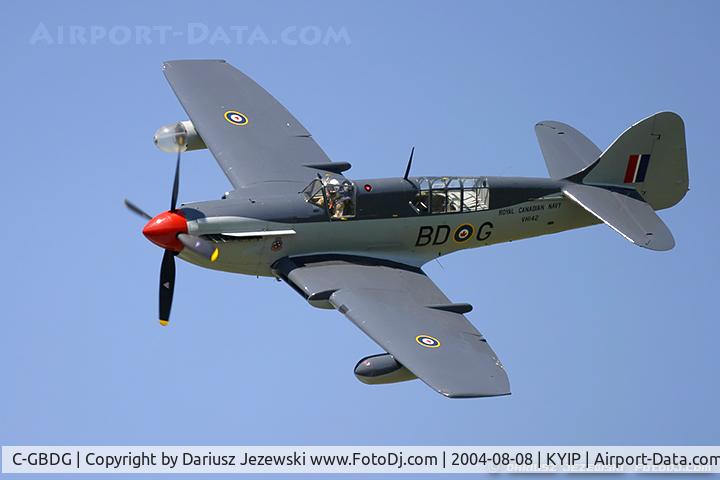 C-GBDG, 1951 Fairey Firefly AS.6 C/N F.8755, Fairey Firefly AS.6 C/N F.8755, C-GBDG