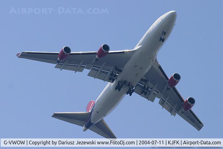 G-VWOW, 2001 Boeing 747-41R C/N 32745, Boeing 747-41R  C/N 32745, G-VWOW
