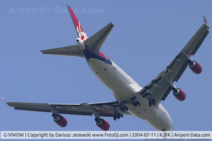 G-VWOW, 2001 Boeing 747-41R C/N 32745, Boeing 747-41R  C/N 32745, G-VWOW