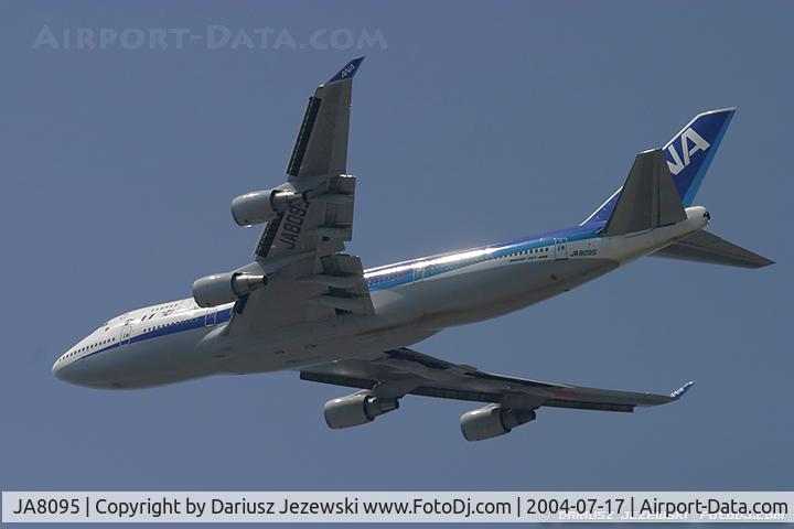 JA8095, 1990 Boeing 747-481 C/N 24833, Boeing 747-481  C/N 24833, JA8095