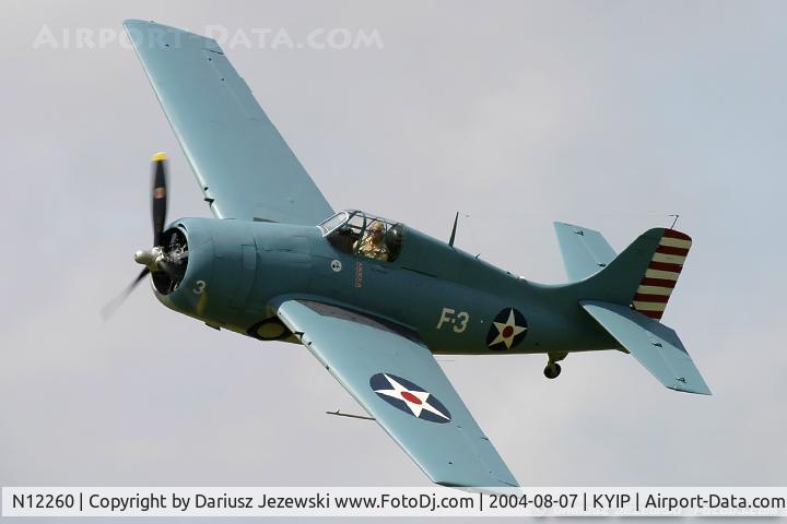 N12260, 1943 Grumman F4F-3 Wildcat C/N 12260, Grumman F4F-3 Wildcat  C/N 12260, NX12260