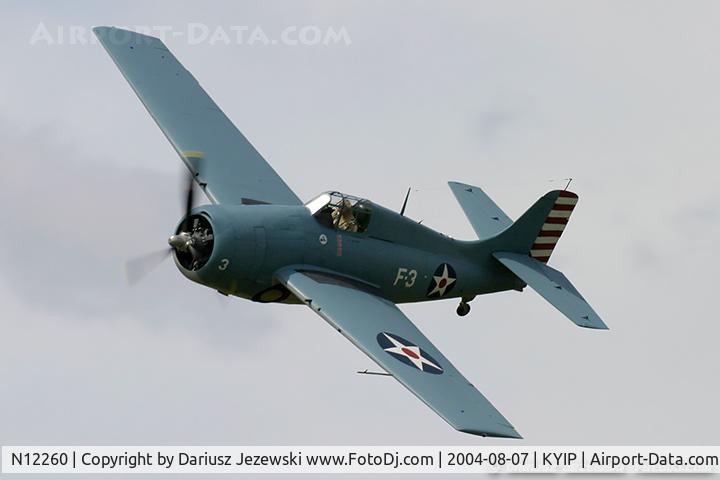 N12260, 1943 Grumman F4F-3 Wildcat C/N 12260, Grumman F4F-3 Wildcat  C/N 12260, NX12260