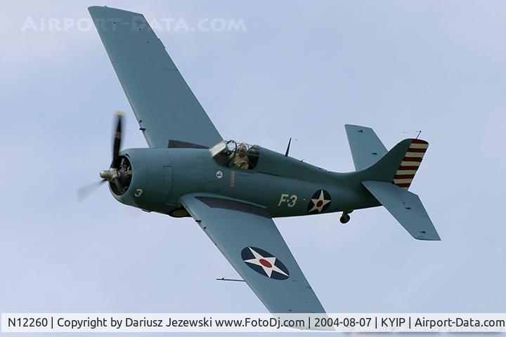 N12260, 1943 Grumman F4F-3 Wildcat C/N 12260, Grumman F4F-3 Wildcat  C/N 12260, NX12260