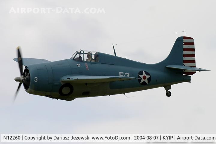N12260, 1943 Grumman F4F-3 Wildcat C/N 12260, Grumman F4F-3 Wildcat  C/N 12260, NX12260