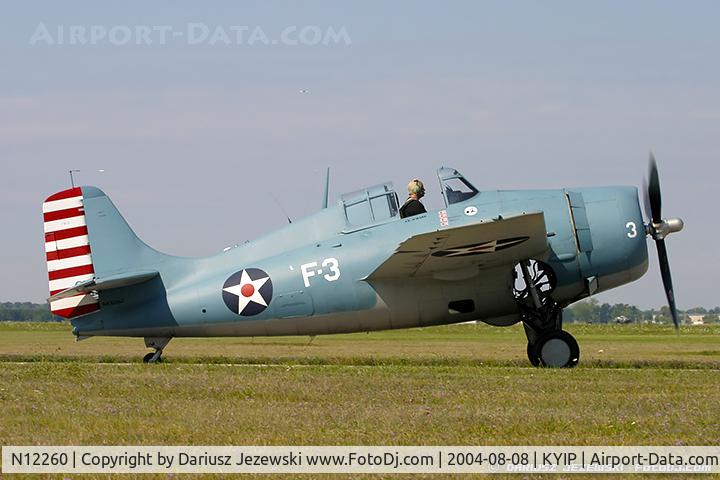 N12260, 1943 Grumman F4F-3 Wildcat C/N 12260, Grumman F4F-3 Wildcat  C/N 12260, NX12260