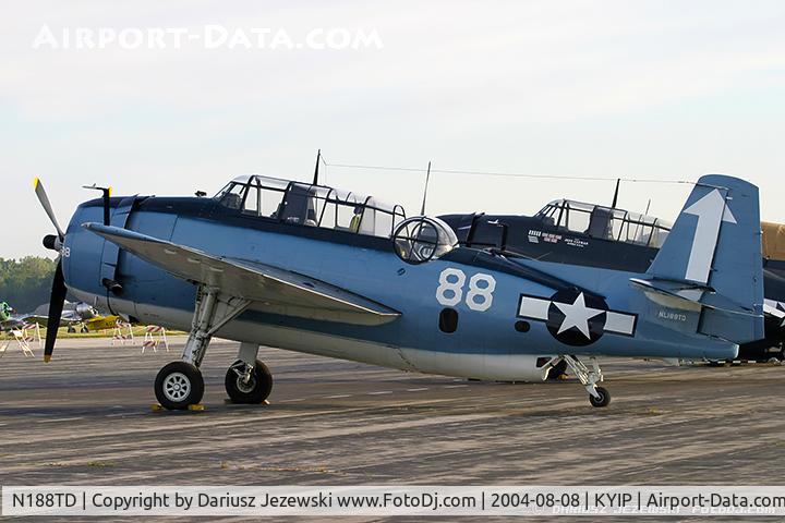 N188TD, 1945 Grumman TBM-3 Avenger C/N 53522, Grumman TBM-3 Avenger  C/N 53522, NL188TD