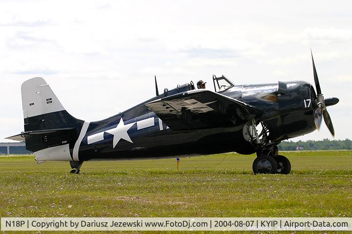 N18P, General Motors (Grumman) FM-2 Wildcat C/N 6014, Grumman FM-2  Wildcat - Cavanaugh Flight Museum, N18P