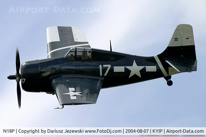 N18P, General Motors (Grumman) FM-2 Wildcat C/N 6014, Grumman FM-2  Wildcat - Cavanaugh Flight Museum, N18P
