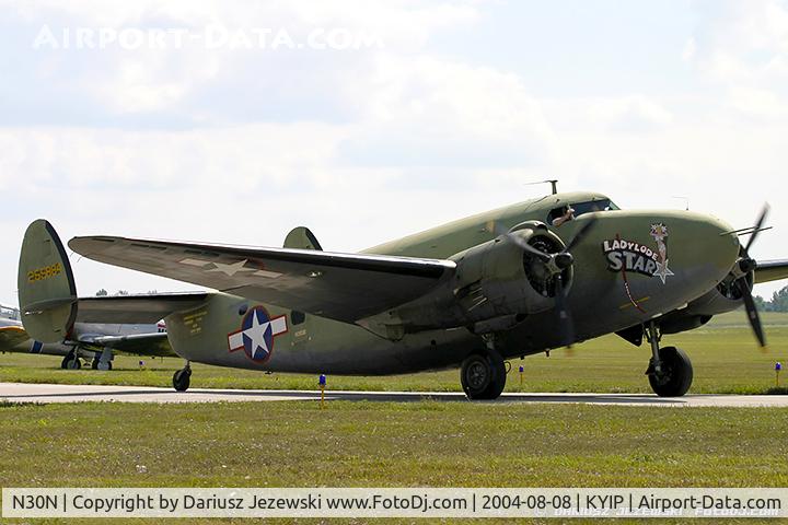 N30N, 1942 Lockheed 18-50 Lodestar C/N 18-2274, Lockheed 18-50 Lodestar 