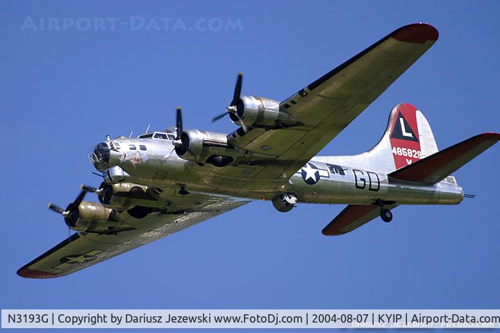 N3193G, 1944 Boeing B-17G Flying Fortress C/N 77255, Boeing B-17G Flying Fortress 
