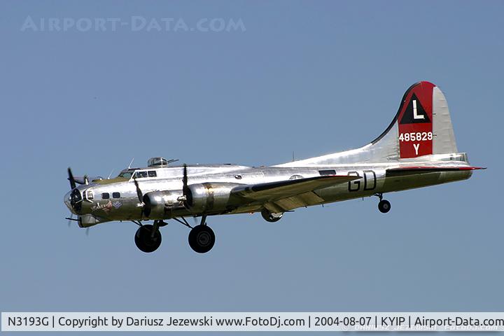N3193G, 1944 Boeing B-17G Flying Fortress C/N 77255, Boeing B-17G Flying Fortress 