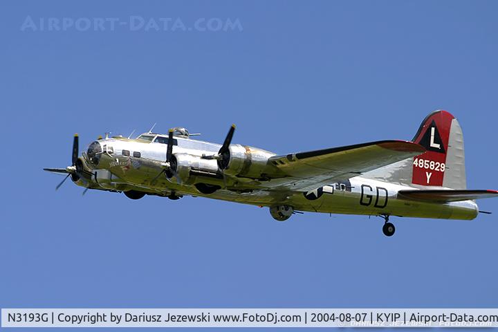 N3193G, 1944 Boeing B-17G Flying Fortress C/N 77255, Boeing B-17G Flying Fortress 