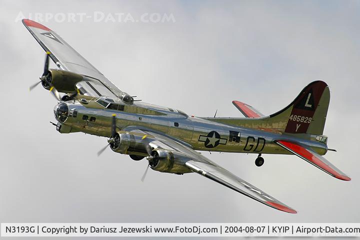 N3193G, 1944 Boeing B-17G Flying Fortress C/N 77255, Boeing B-17G Flying Fortress 