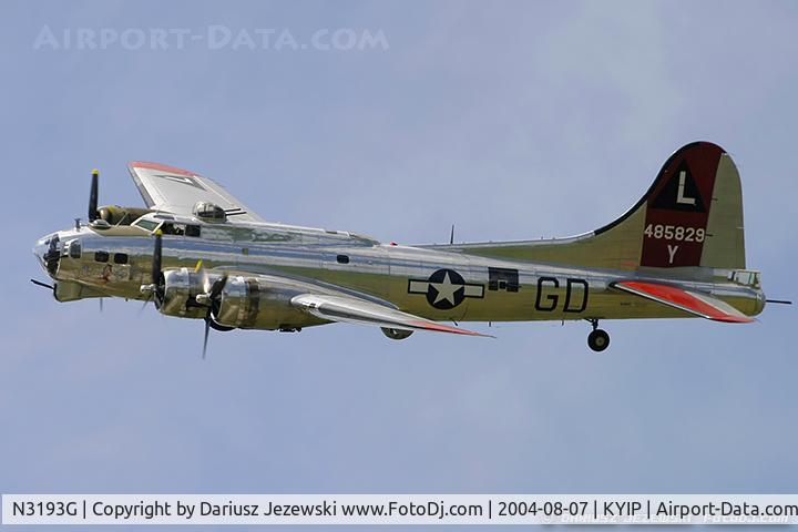 N3193G, 1944 Boeing B-17G Flying Fortress C/N 77255, Boeing B-17G Flying Fortress 