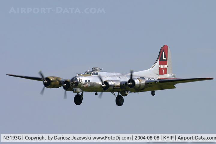 N3193G, 1944 Boeing B-17G Flying Fortress C/N 77255, Boeing B-17G Flying Fortress 