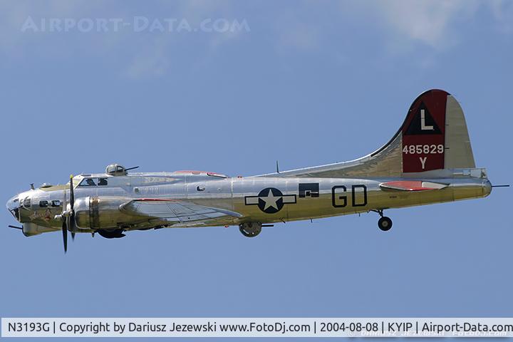 N3193G, 1944 Boeing B-17G Flying Fortress C/N 77255, Boeing B-17G Flying Fortress 
