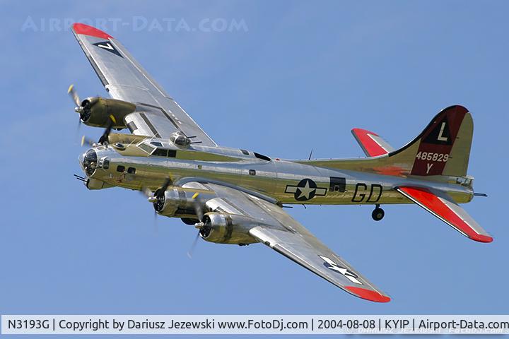N3193G, 1944 Boeing B-17G Flying Fortress C/N 77255, Boeing B-17G Flying Fortress 