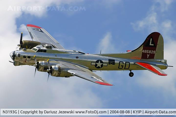 N3193G, 1944 Boeing B-17G Flying Fortress C/N 77255, Boeing B-17G Flying Fortress 