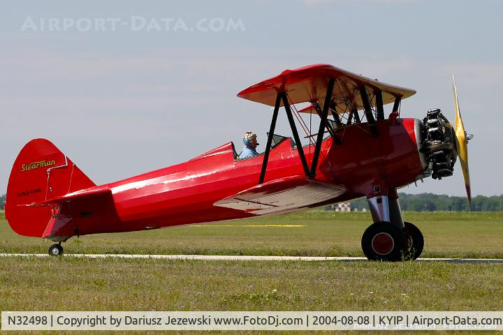 N32498, 1941 Boeing A75L3 C/N 75-1425, Boeing A75L3 PT-13 Kaydet  C/N 75-1425 - Peter Chestnut, N32498