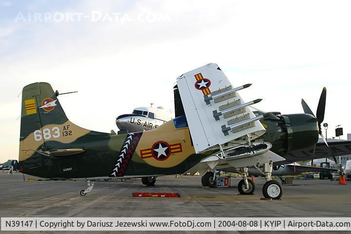 N39147, Douglas AD-5 (A-1E) Skyraider C/N 9540, Douglas AD-5 (A-1E) Skyraider  C/N 132683, N39147