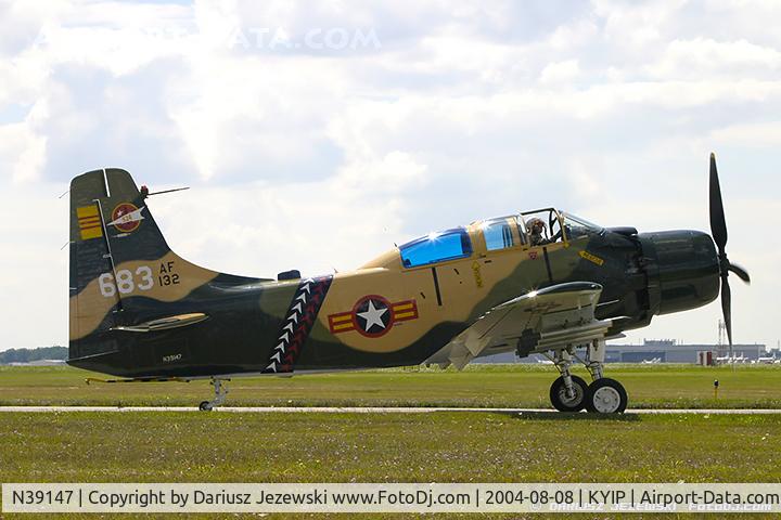 N39147, Douglas AD-5 (A-1E) Skyraider C/N 9540, Douglas AD-5 (A-1E) Skyraider  C/N 132683, N39147