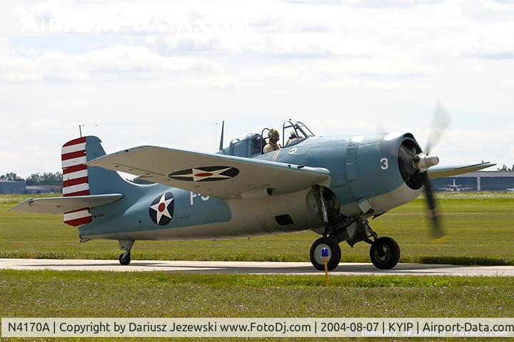 N4170A, Grumman TBM-3E Avenger C/N 4358 (Bu91453), Grumman TBM-3E Avenger  C/N 91453, N4170A