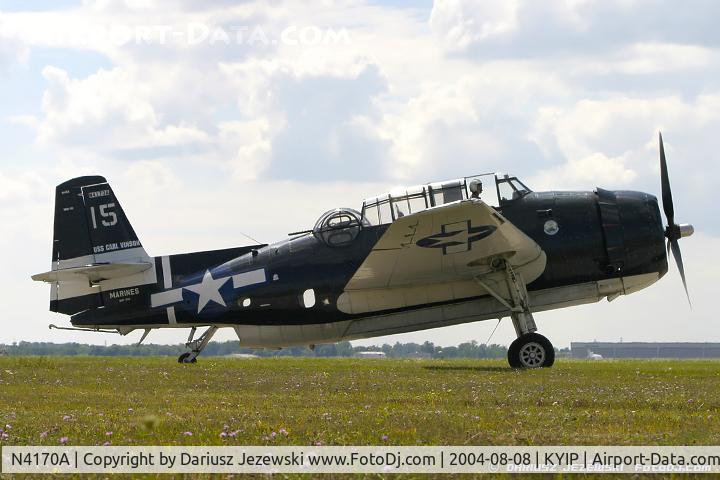 N4170A, Grumman TBM-3E Avenger C/N 4358 (Bu91453), Grumman TBM-3E Avenger  C/N 91453, N4170A