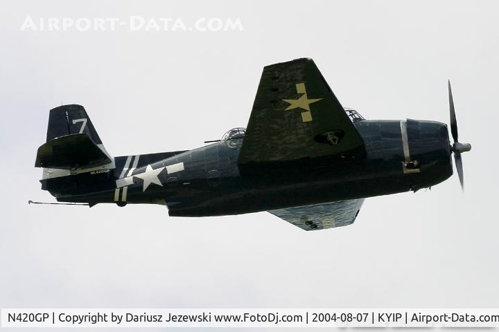 N420GP, 1944 Grumman TBM-3 Avenger C/N 53420, Grumman TBM-3 Avenger  C/N 53420, N420GP
