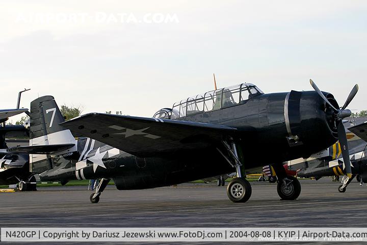N420GP, 1944 Grumman TBM-3 Avenger C/N 53420, Grumman TBM-3 Avenger  C/N 53420, NL420GP